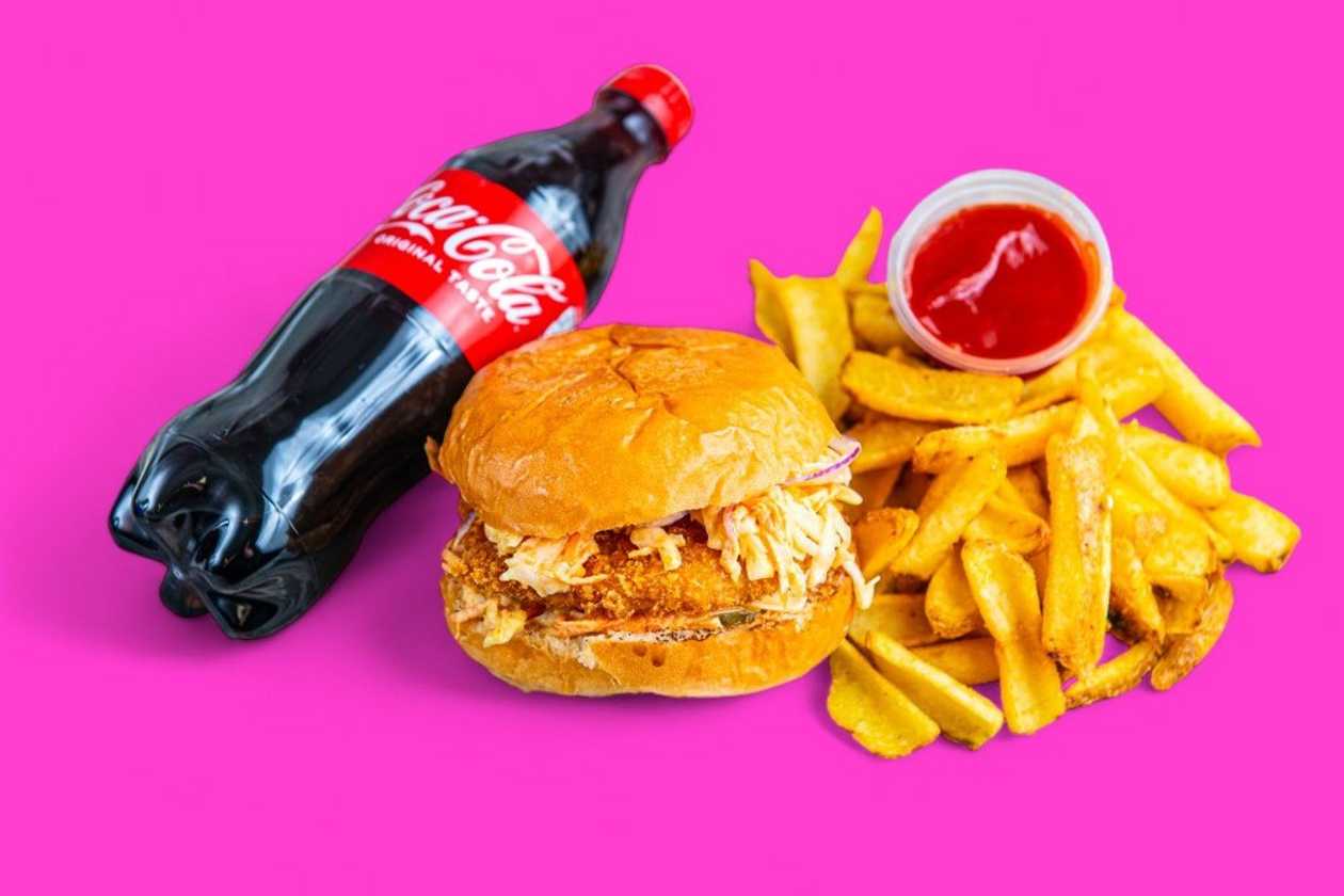 Chicken Burger Combo