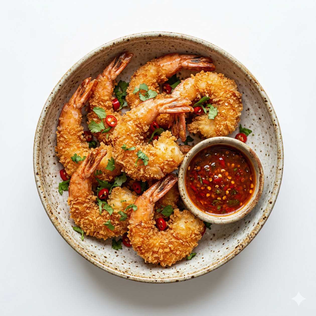 Panko Fried Prawns