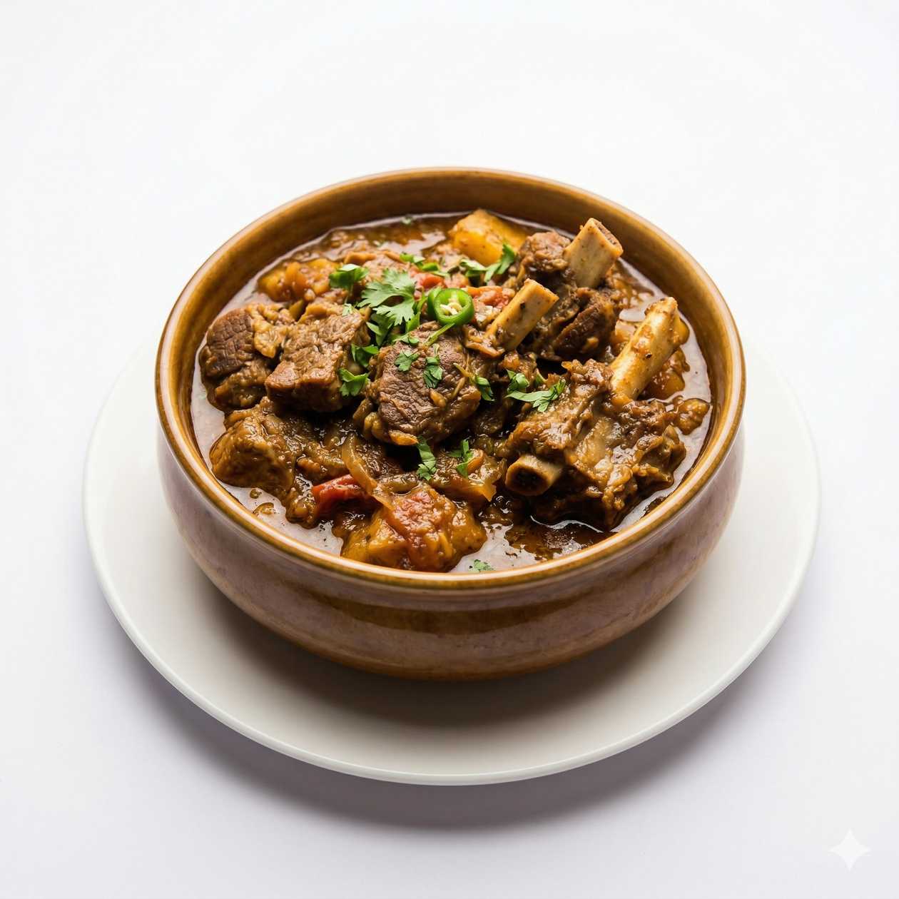 Mutton Handi On Bone