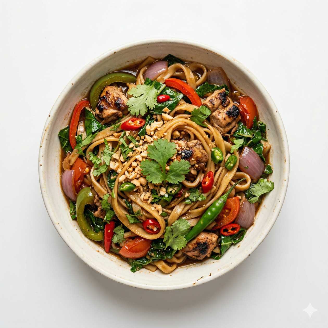 Drunken Flat Rice Noodles