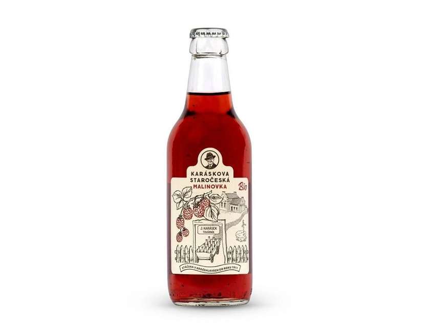 BIO malinová limonáda