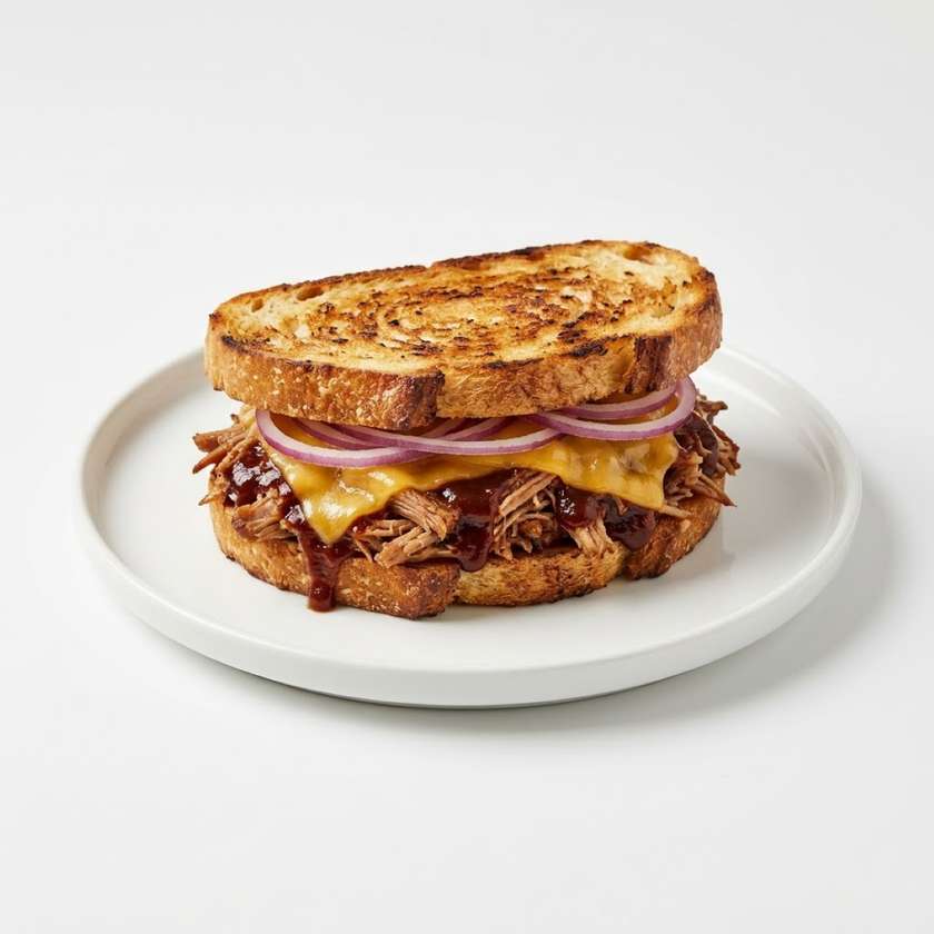 Pulled pork sandwich