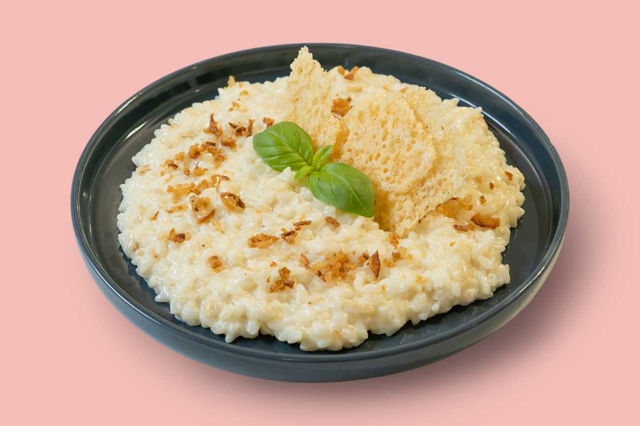 Creamy Parmesan Risotto with Grilled Tenderloin