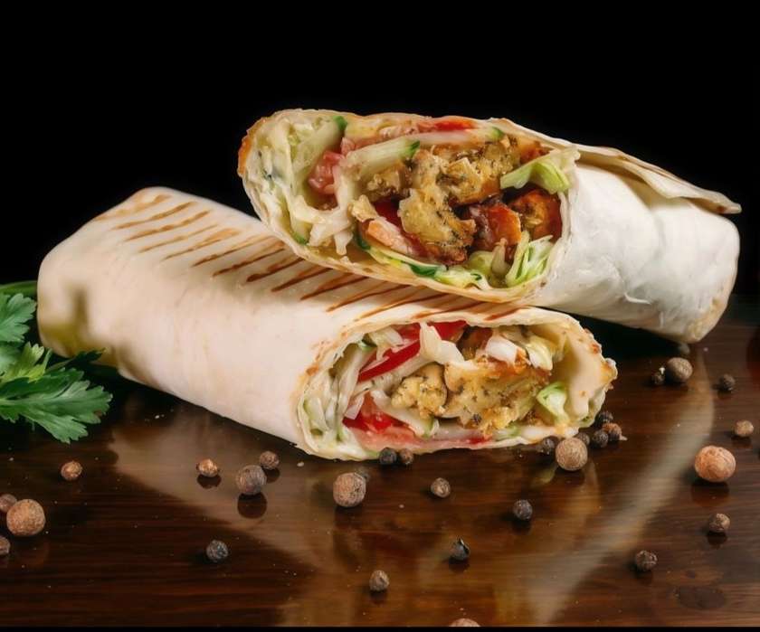 SHAWARMA WITH FALAFEL