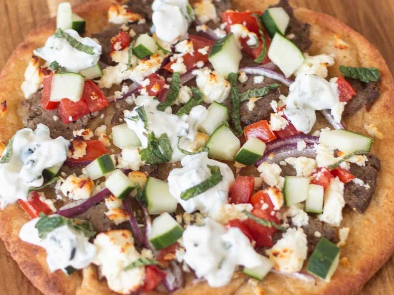 Gyros Pita Pizza