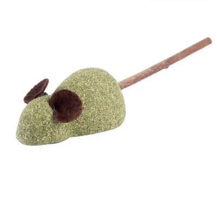 Edible Catnip Toy - Mouse Shape