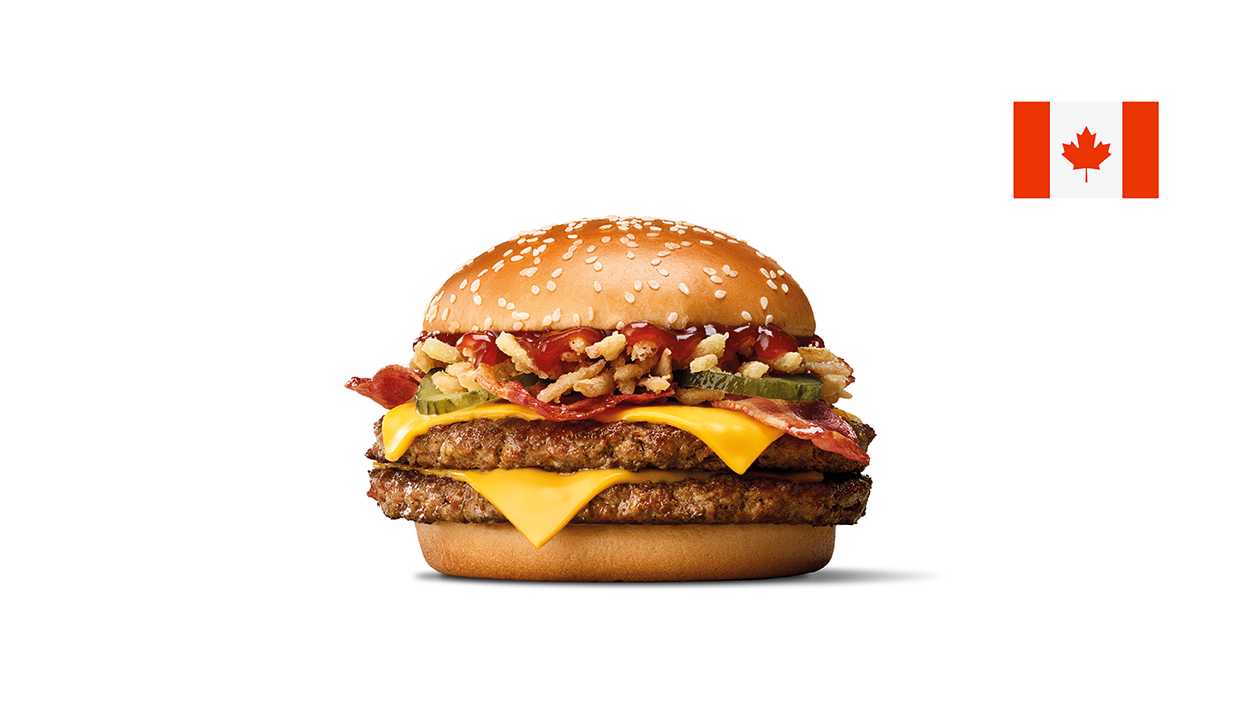 Maple BBQ & Bacon Double McRoyal