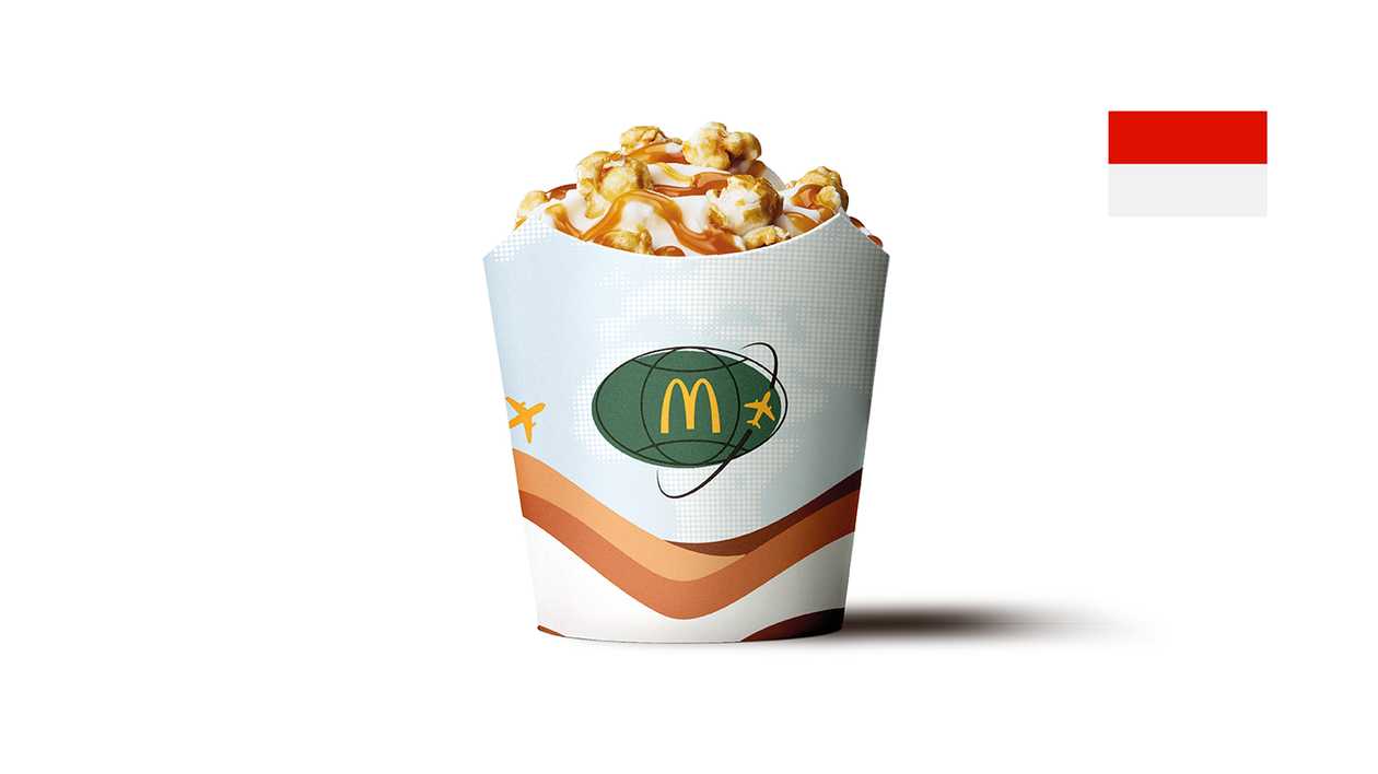 McFlurry Popcorn Caramel
