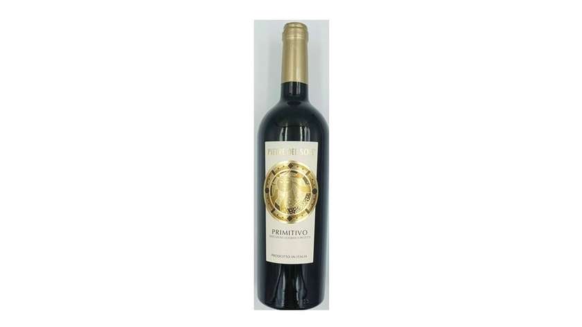 Pietre Del Sole Primitivo 0.75L pół/wytrawne