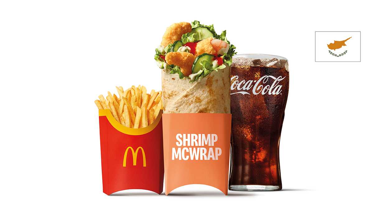 Shrimp McWrap Large Meal