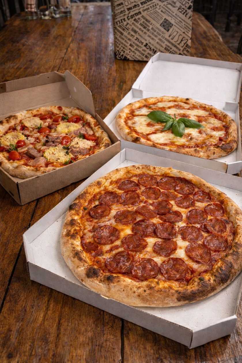 Pizza s trhaným vepřovým masem