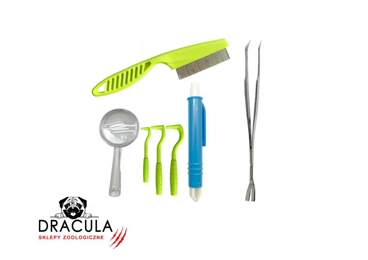 Zestaw narzędzi do usuwania kleszczy
