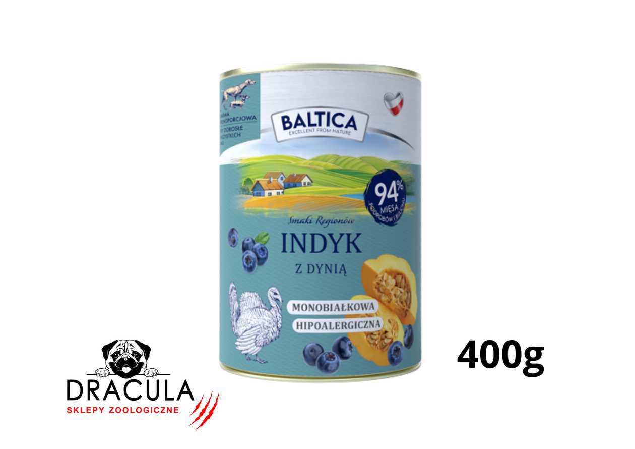 BALTICA Indyk z dynią 400g