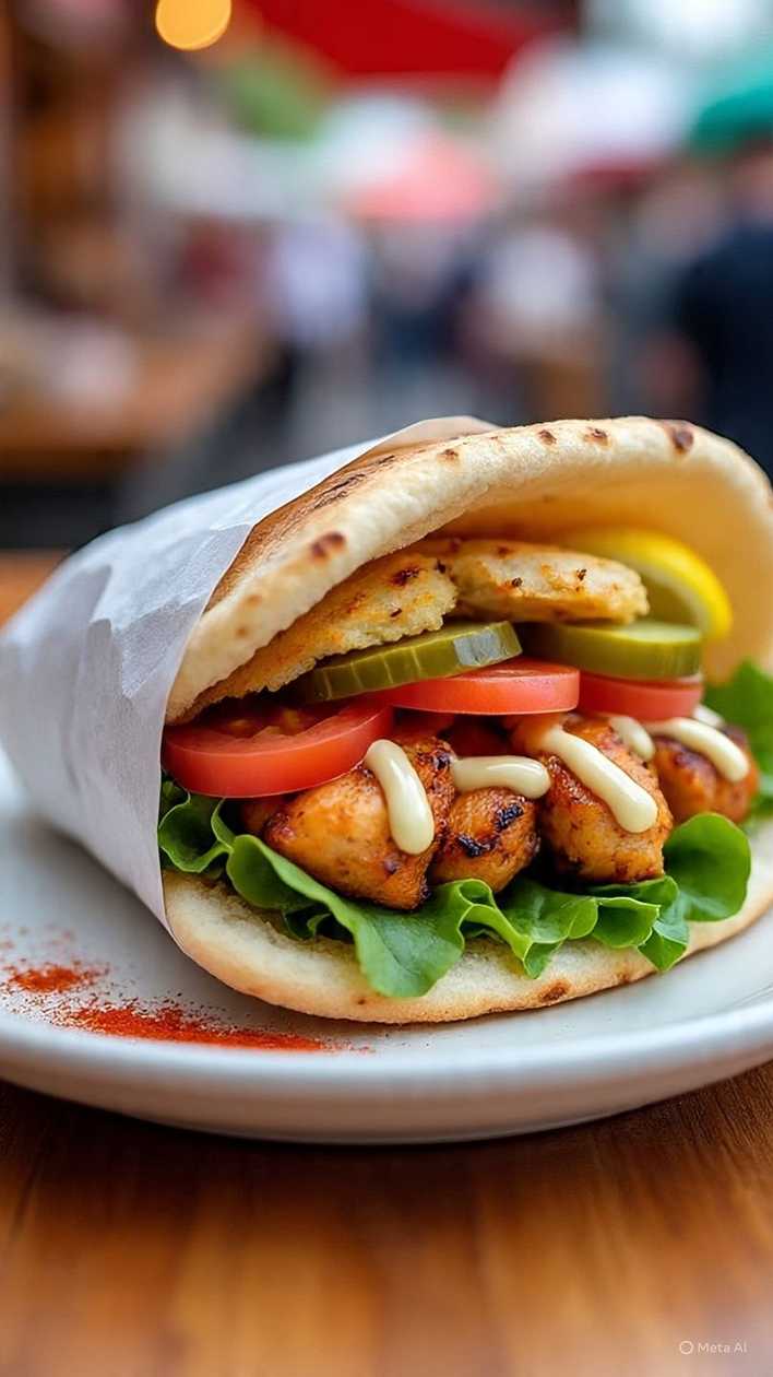 Chicken Shawarma Sandwich