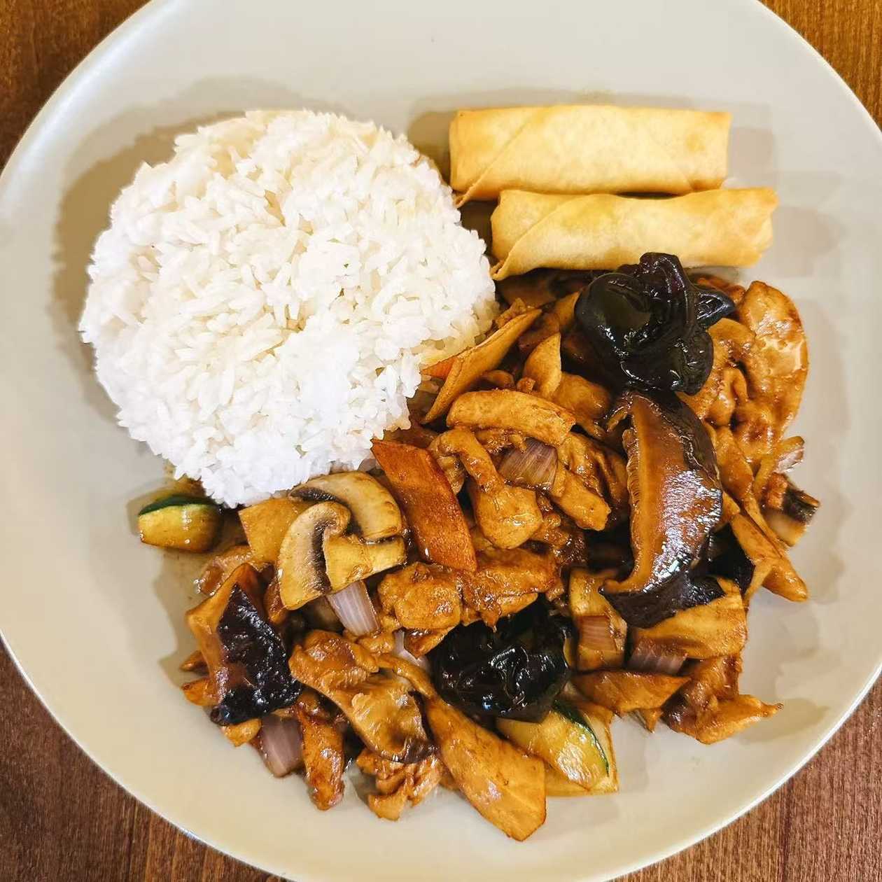 2*P6 Frango Com Bambú e Cogumelos