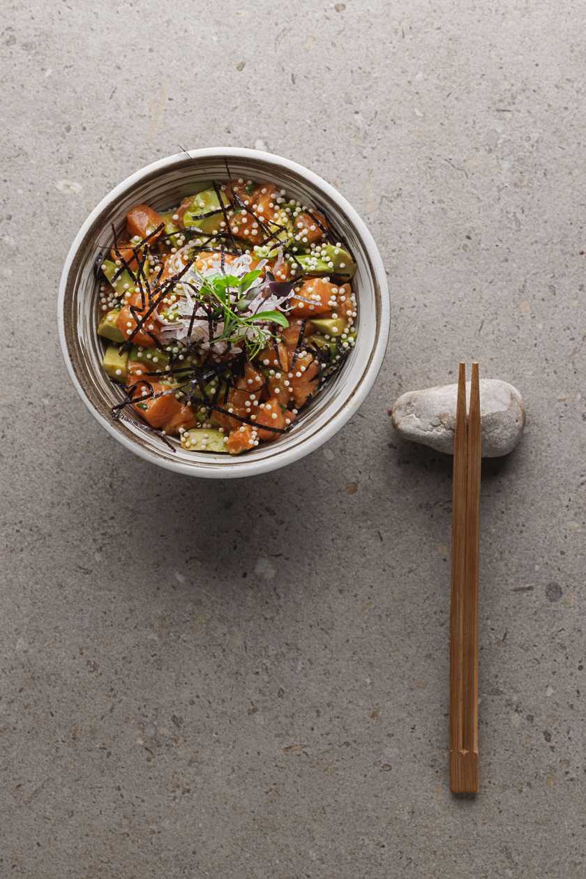 Salmon poke