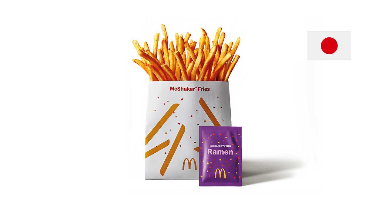 McShaker Fries príchuť rámen