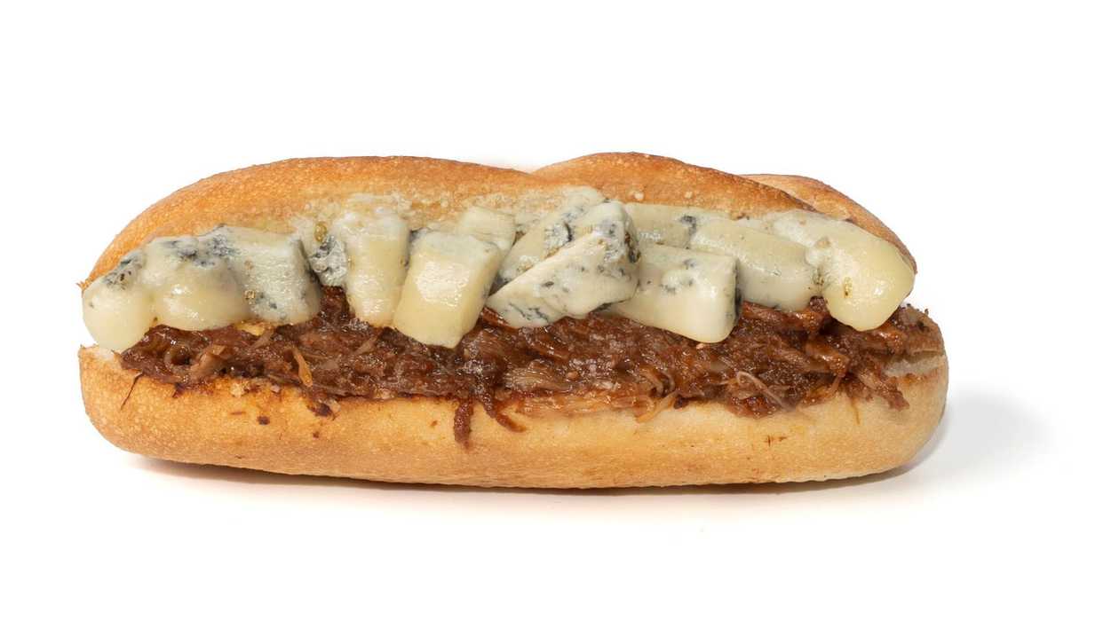 41. Pulled pork BBQ e queijo gorgonzola