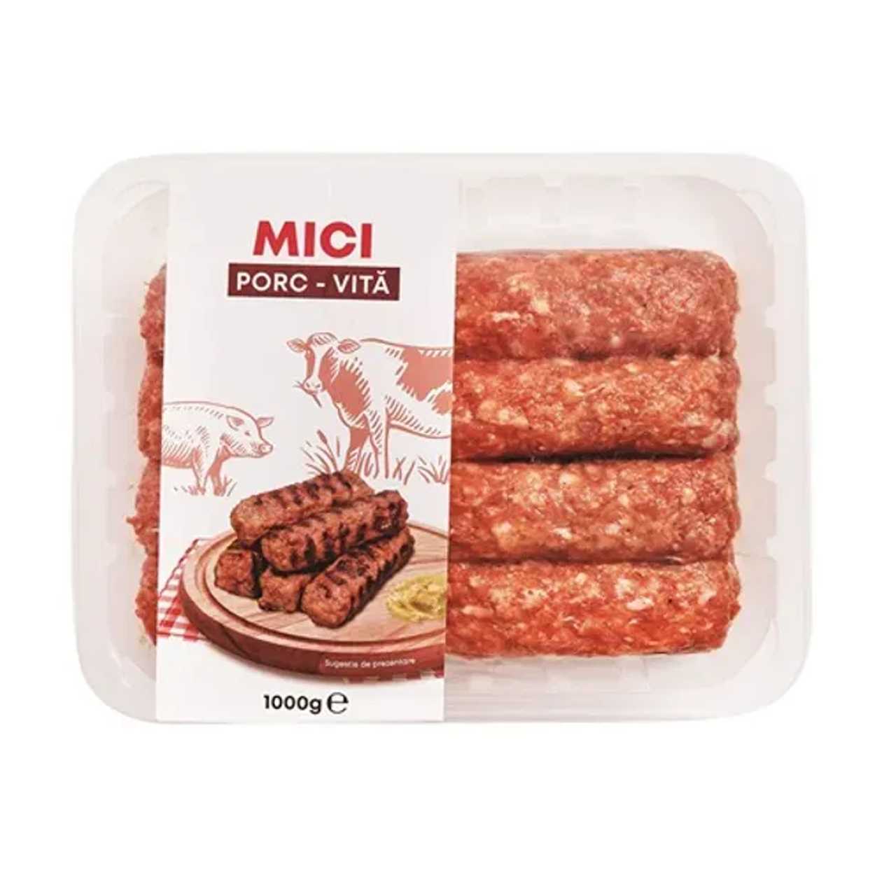 Mici din carne de porc si vita 1 kg