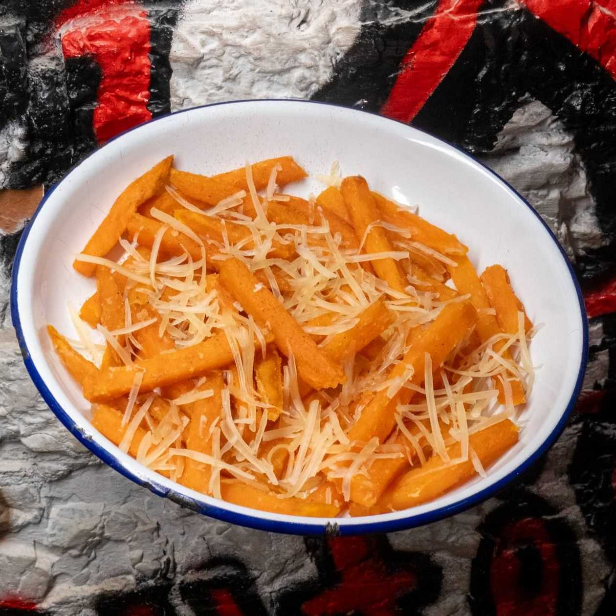 Parmesan Sweet Potato Fries