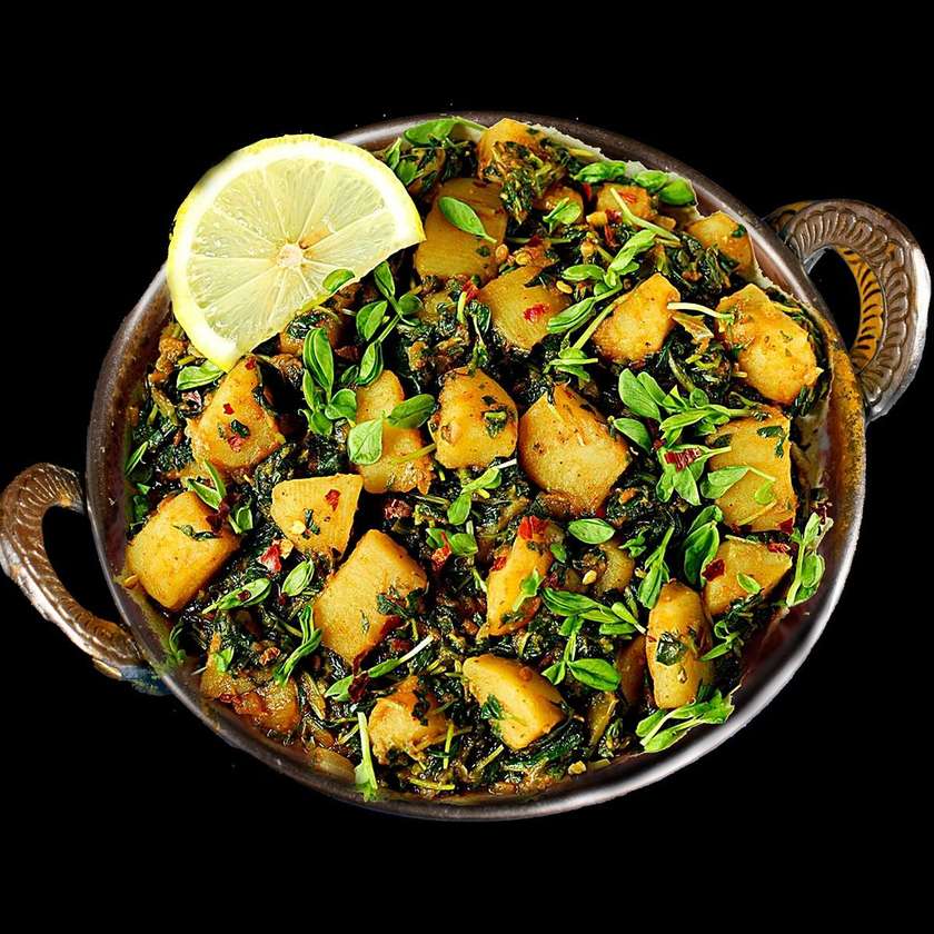 Saag Aloo