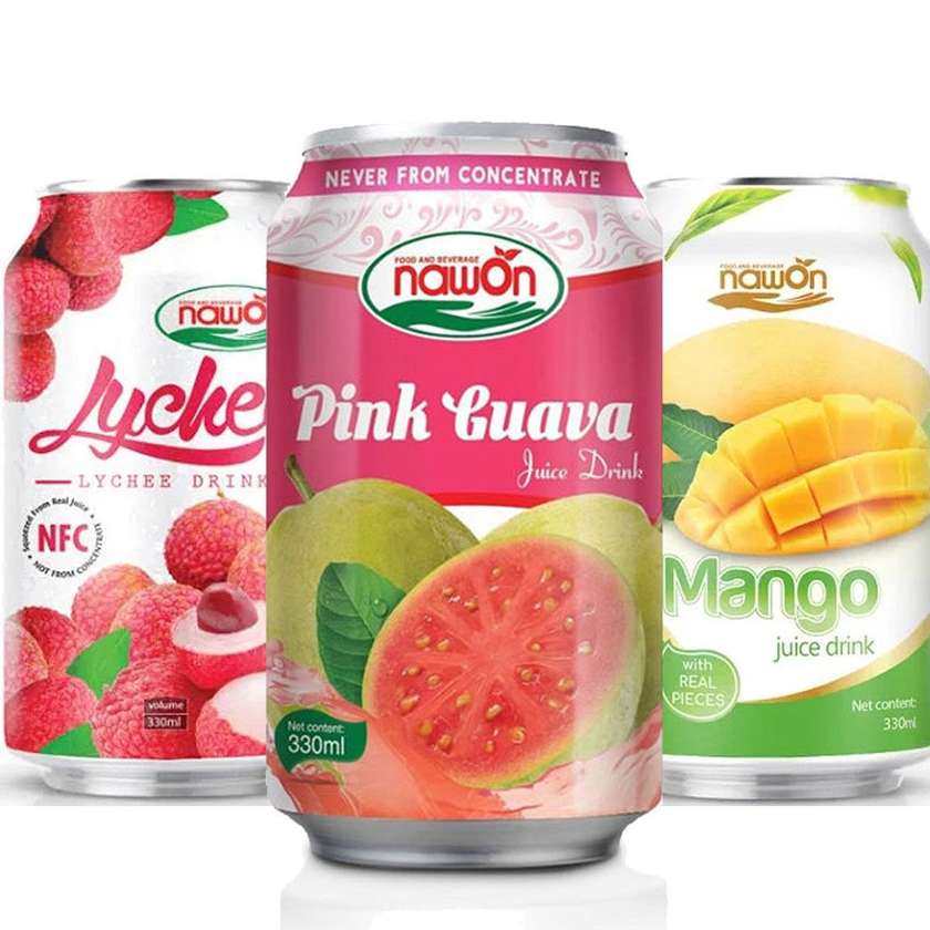 Džus (Mango, Guava, Liči) 0,3l