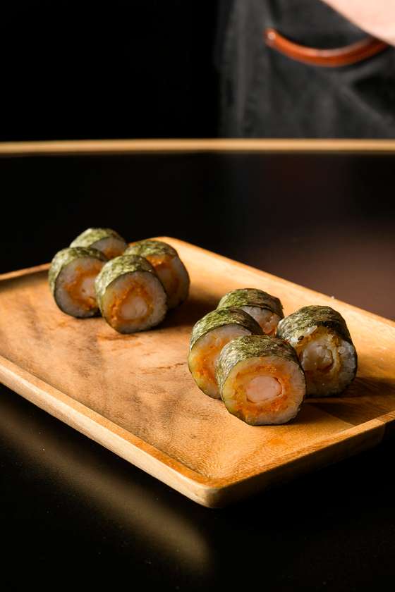 Breaded Shrimp Hosomaki