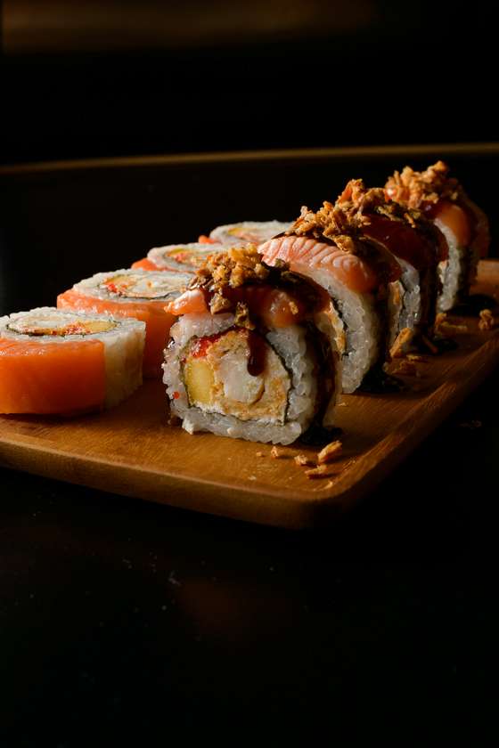 Seared Salmon Uramaki