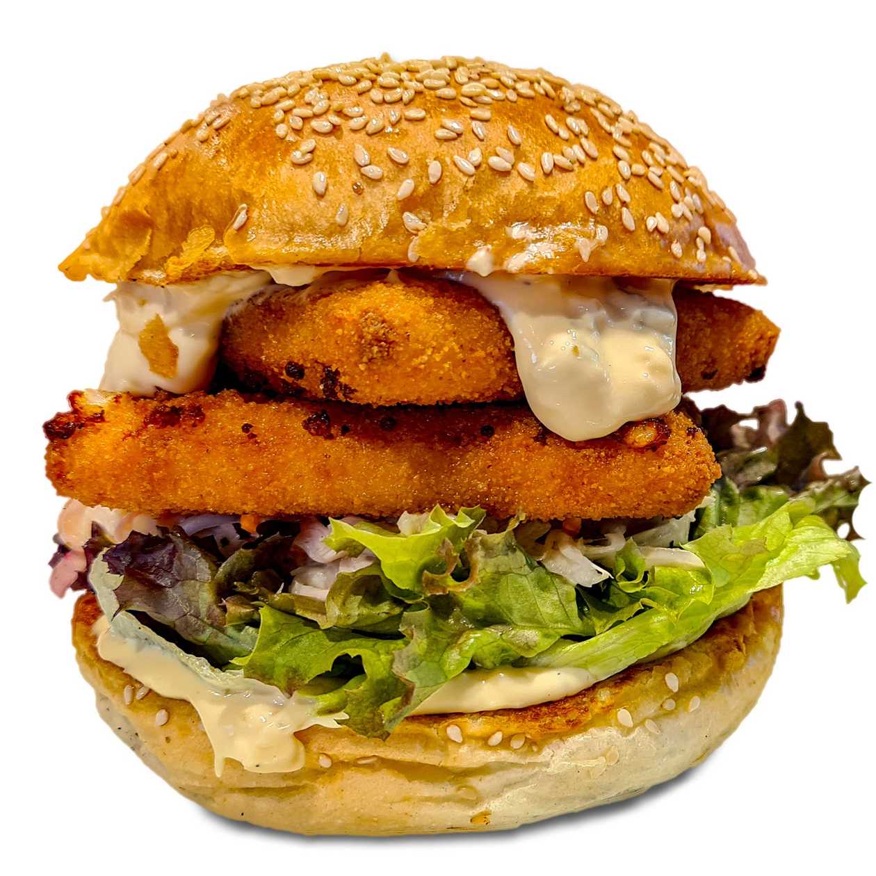 Smažák burger Double