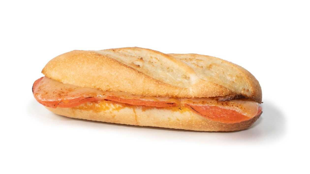 57. Pepperoni e queijo havarti