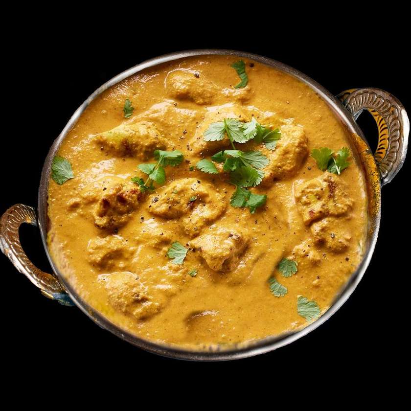 Krevety Korma