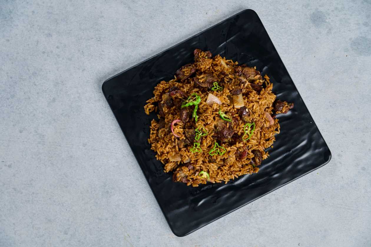 Goat Jollof Rice
