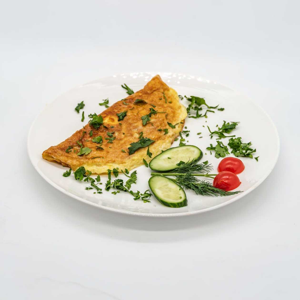 omelette with cheese