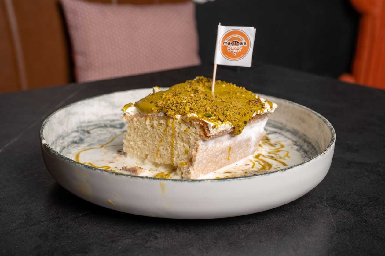 Pistachio Tresleches Cake