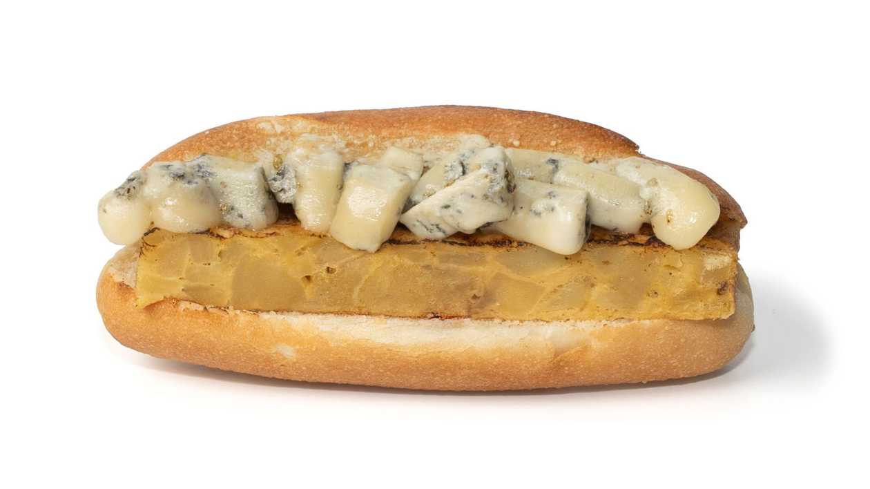 15. Tortilha de batata e queijo gorgonzola