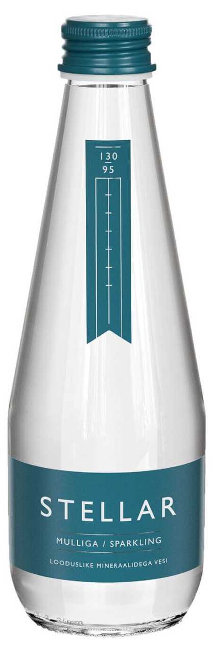 Mineralinis vanduo „Stellar“ 0,33 l