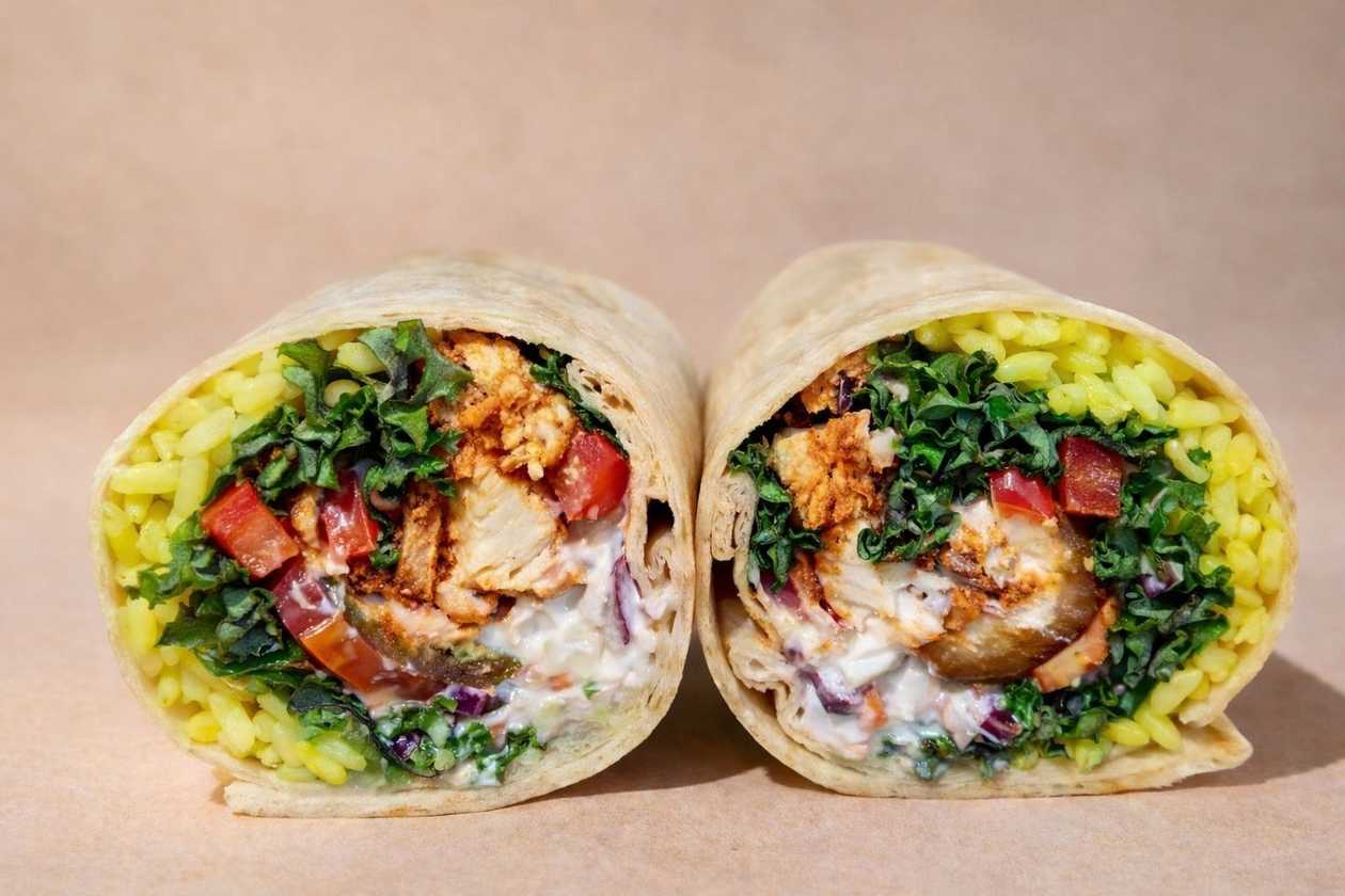 Chicken Jalapeno Wrap (Served Warm)