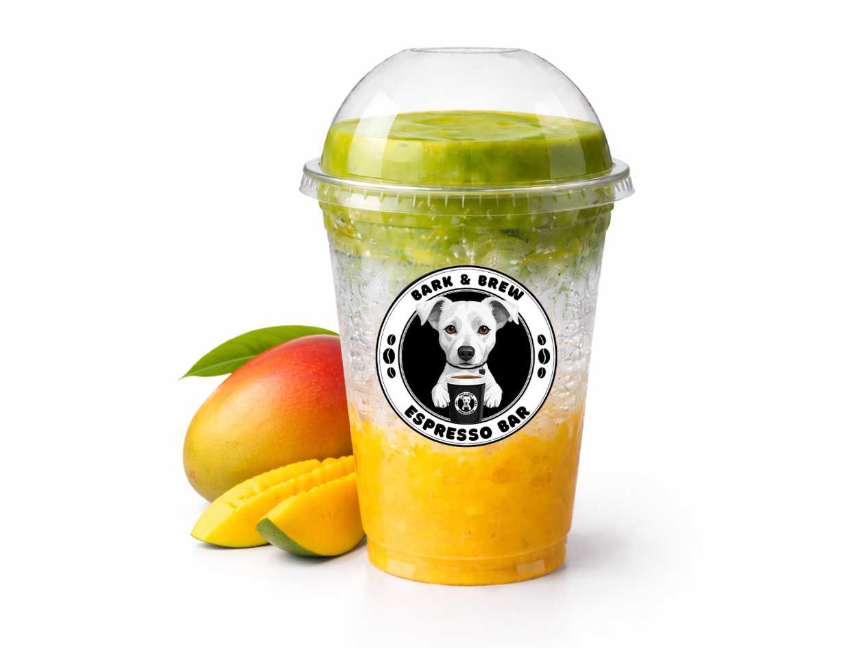Sparkling Matcha Mango