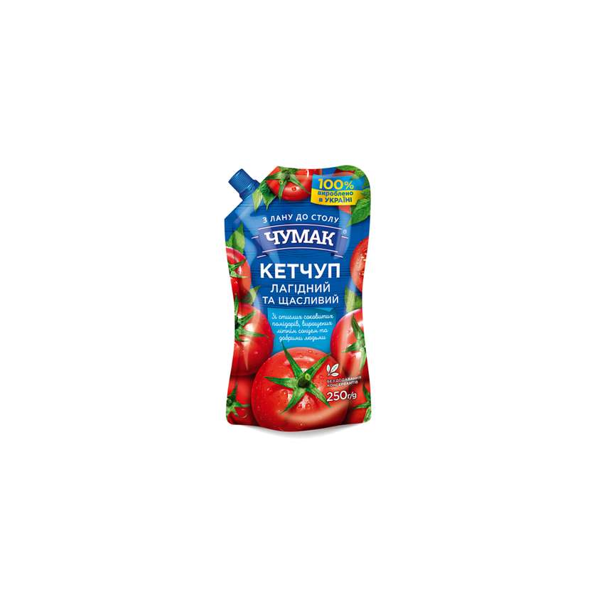 Czumak Ketchup Łagodny 250g