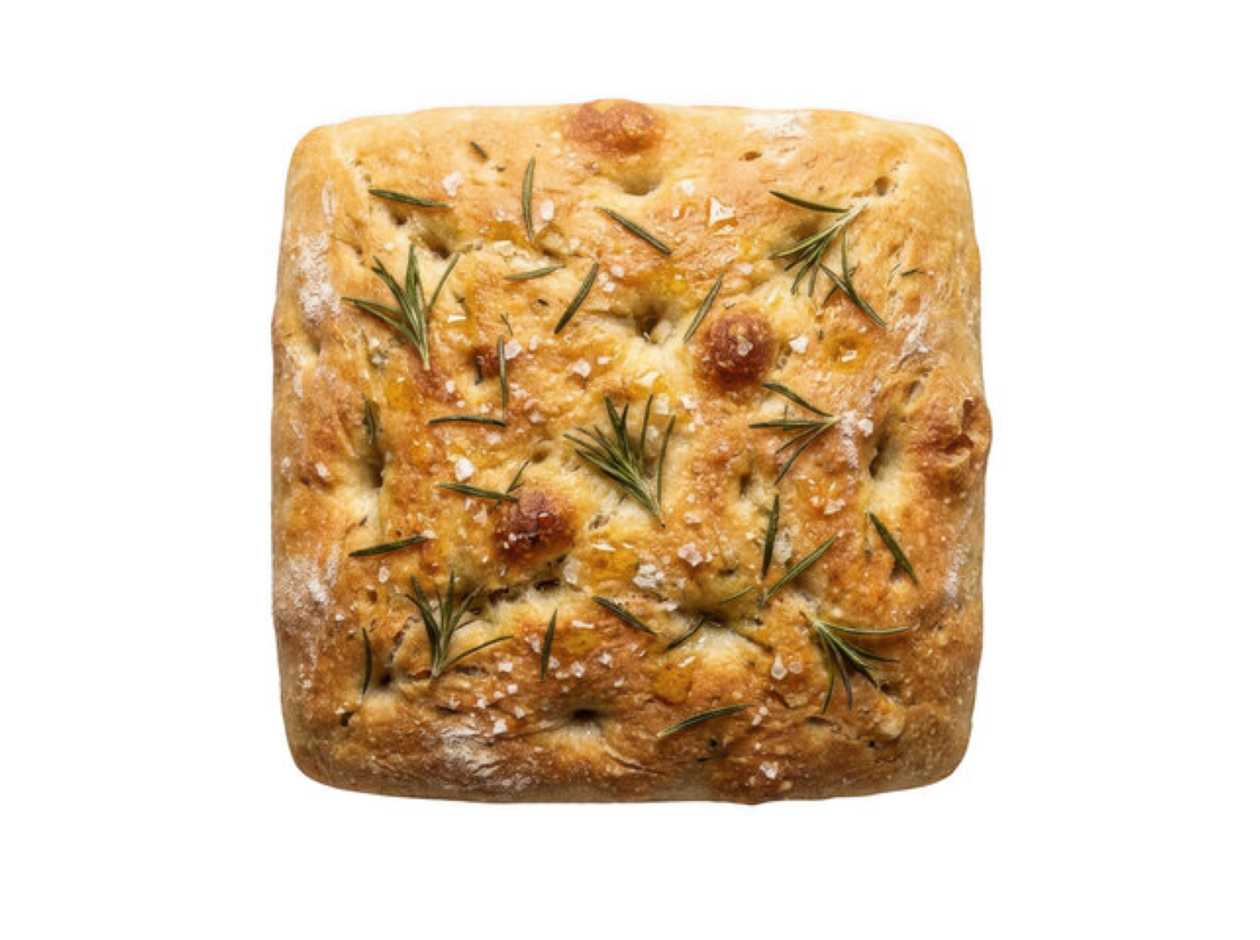 Focaccia with Maldon salt