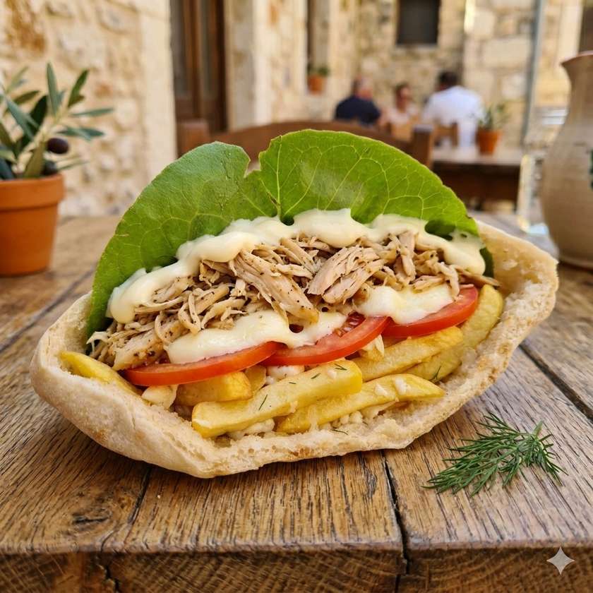 Chifla Cu Piept De Pui