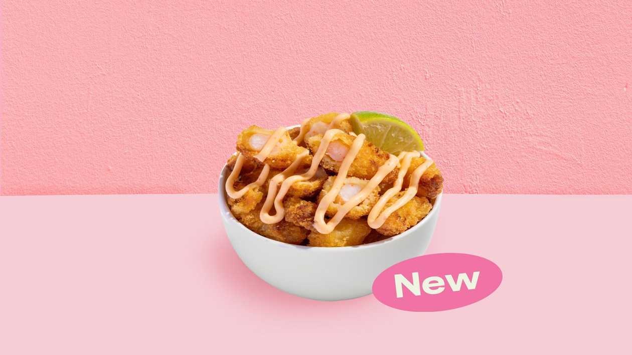 [NEW] Crispy Shrimp com Sriracha Mayo e Lima