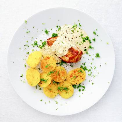 Chicken breast with mushrooms