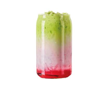 STRAWBERRY MATCHA LATTE