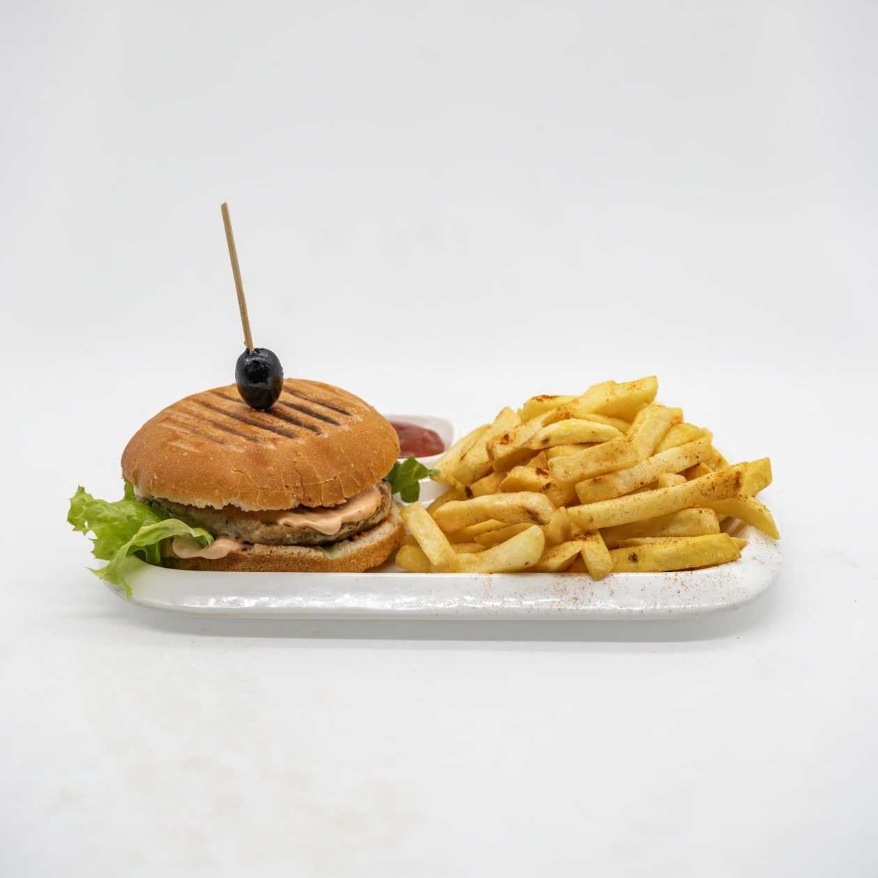 chicken burger