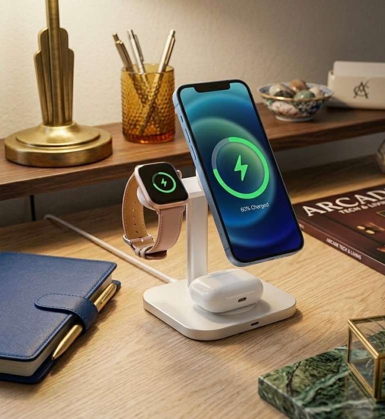 COTEetCI 3-In-1 Multifunction Charging Stand
