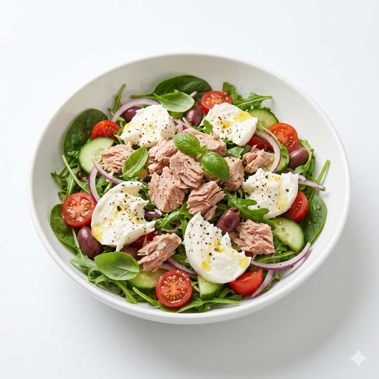 INSALATA TONNO CON  BUFALA