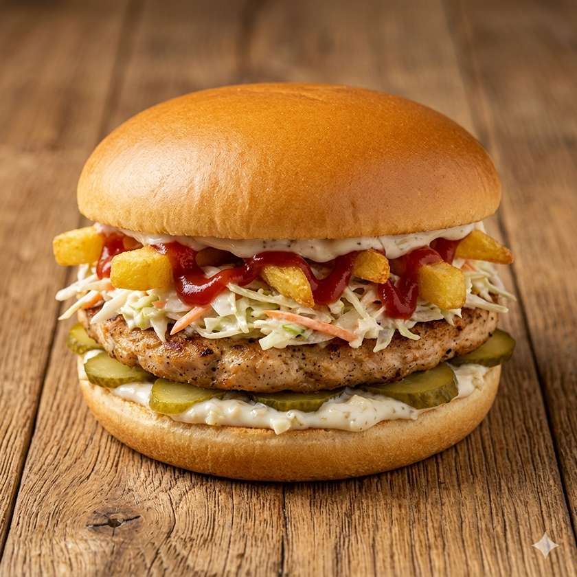 Hamburger De Pui