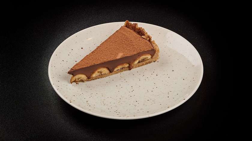 Čoko-banánový koláč