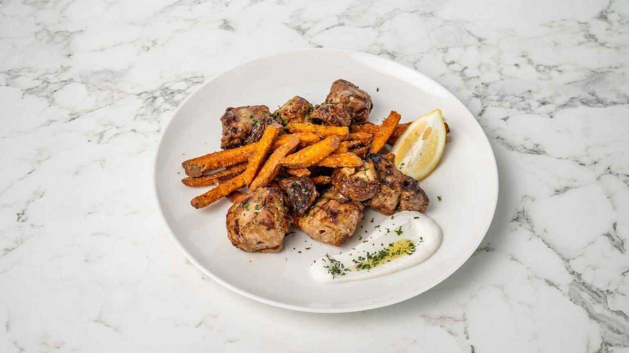 Oriental Pork Souvlaki